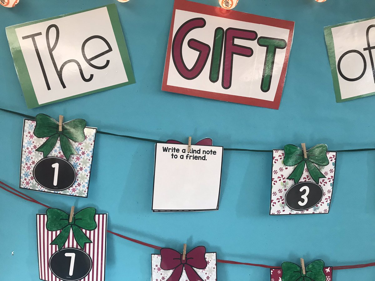 MrsKiranePES's tweet photo. Today on our 12 days till Christmas break gift board, we wrote and gave kind letters to our friends. Some of us even made new ones! #MrHarrisPes #PESDecember18 https://t.co/hyBUfAWHxz