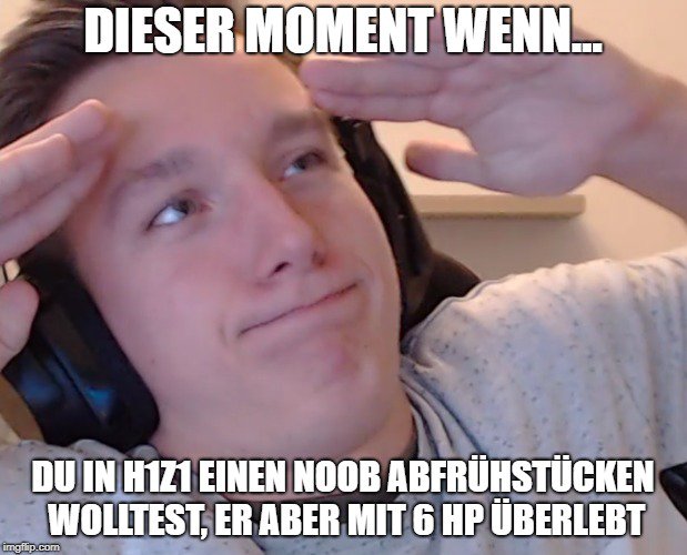 Jeder kennt sie, die Noobs, die mit wenig HP überleben, nicht wahr, <a href="/RealTubeLive/">Niclas</a> ?