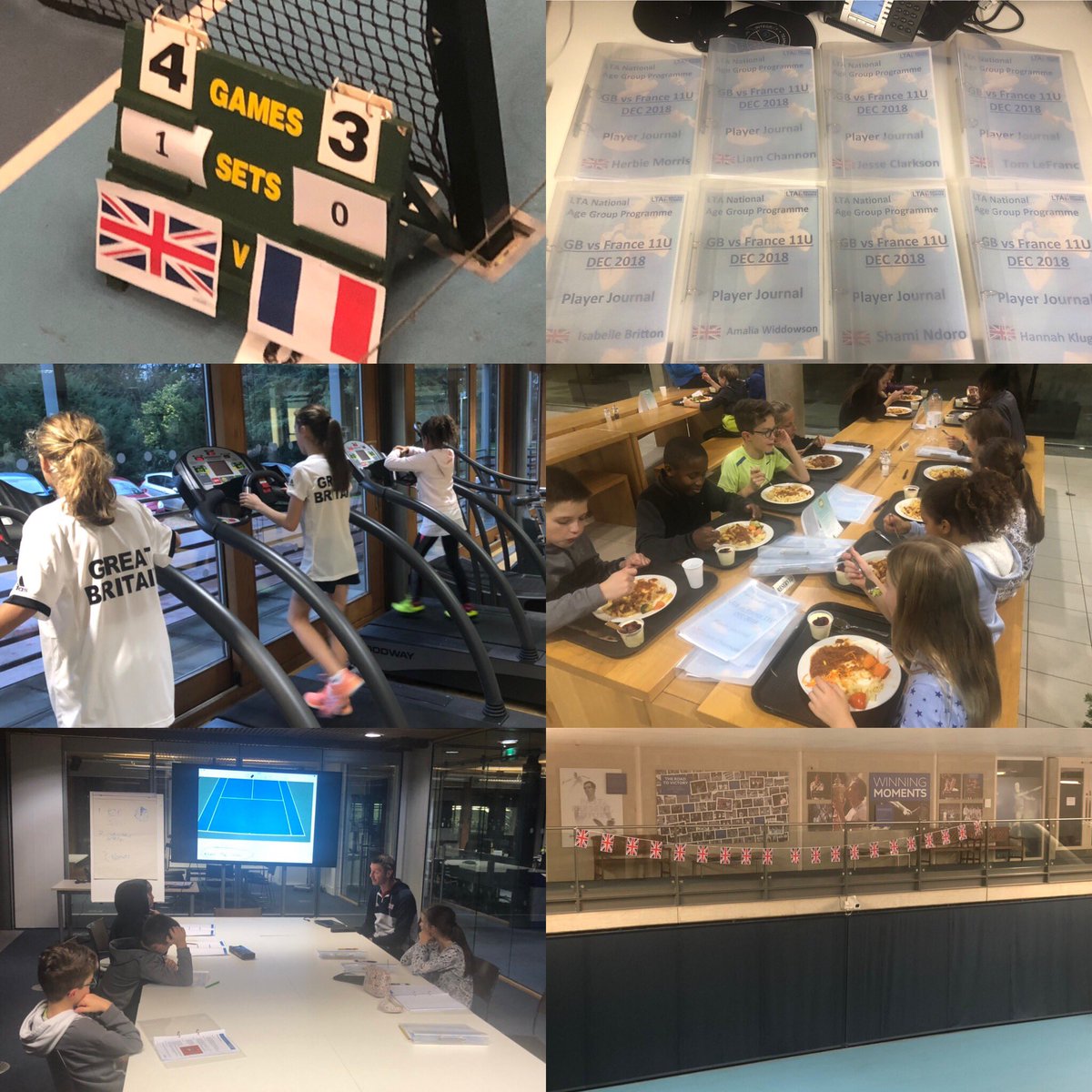 andybarnesgb's tweet photo. GB 🇬🇧 9 - 9 🇫🇷 France after a very competitive first day in our annual friendly 11U fixture at the National Tennis Centre, London. Developmental matchplay against unfamiliar opponents with support from their personal coaches and the national coaching team #playerpathway https://t.co/9bkQ2xIqyd