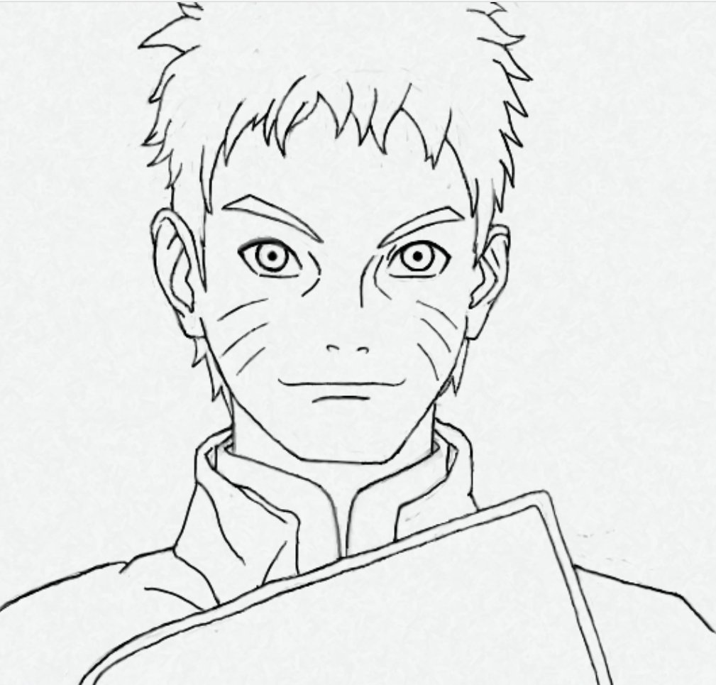 Hokage Naruto Drawing