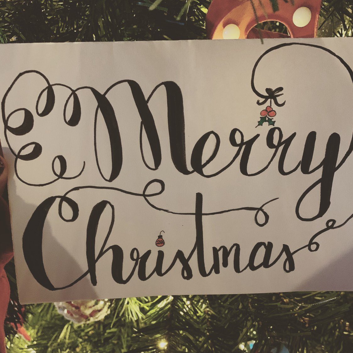 VeganLil's tweet photo. Merry Christmas🎄  #etsy #papergoods #whimsical #merrychristmas #christmascard https://t.co/CfKGf23ZKo https://t.co/uwO0U3LYY8