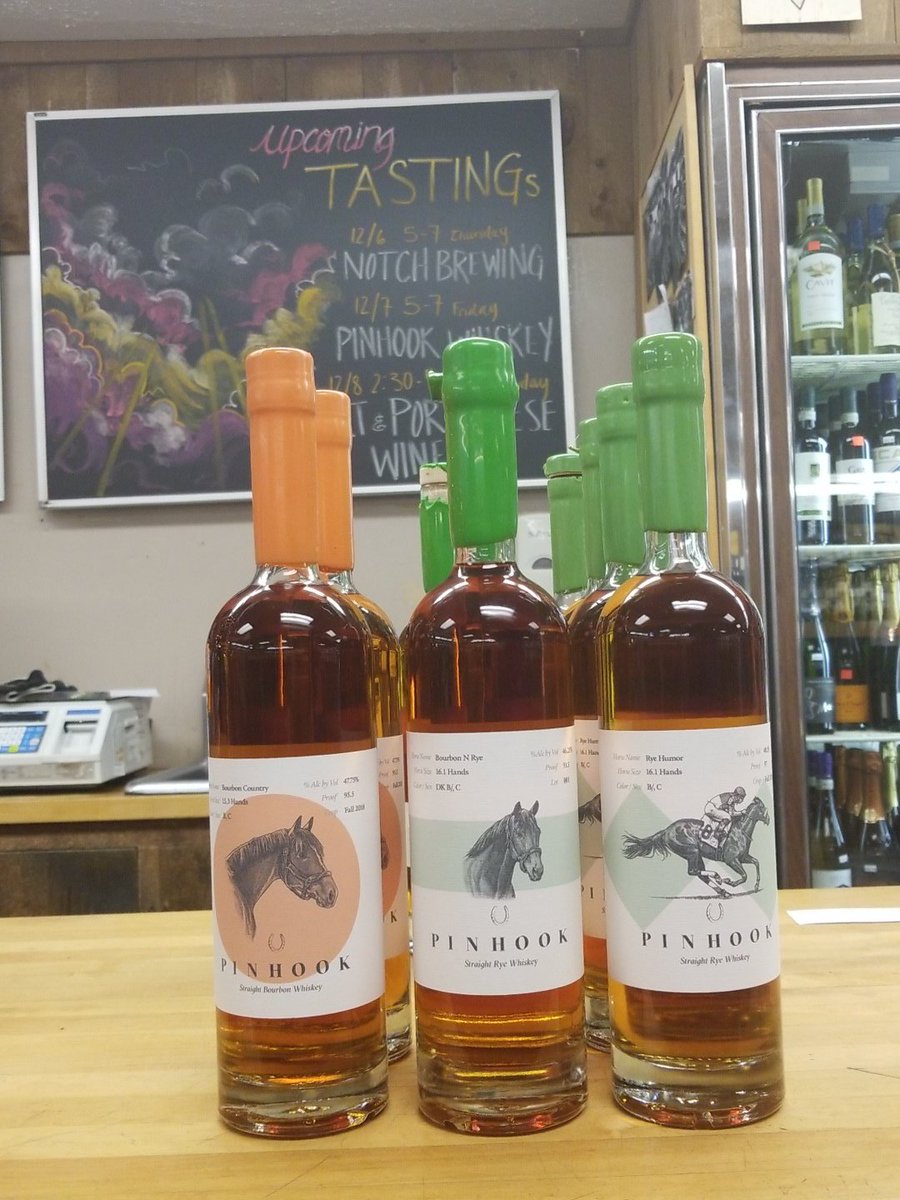 ORIGINJameson's tweet photo. Get warm tonight with @pinhookbourbon down at @BermansWine. We'll be "horsing" around from 5-7. https://t.co/HoyVdtwnyH