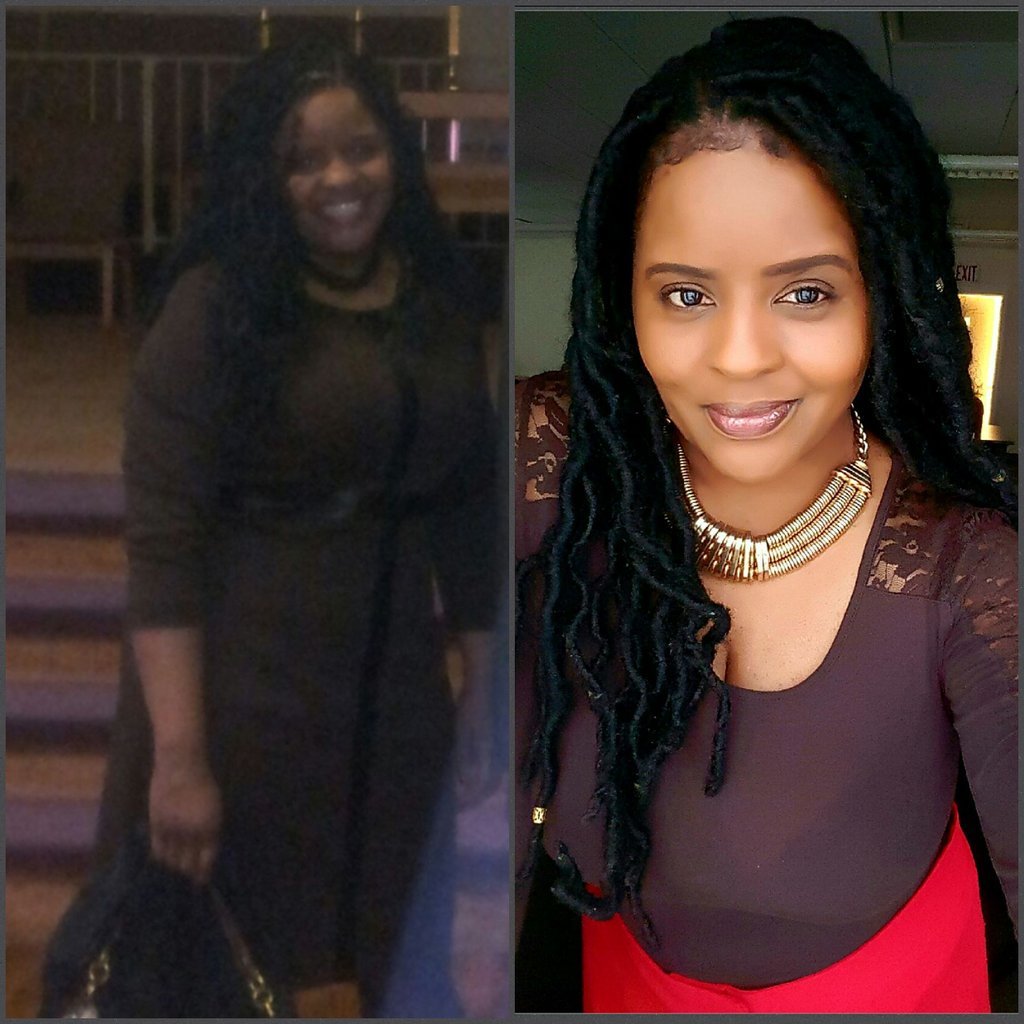 Dr_Shermaine's tweet image. Left, 5 years ago at 202, size 14...right, this year, 145, size 8! It takes hard work and daily discipline, but it can be done! Your only competition is to make your new you better than your old you!  #KeepMakingProgress #CelebrateSmallVictories #YouGotThis #Archives