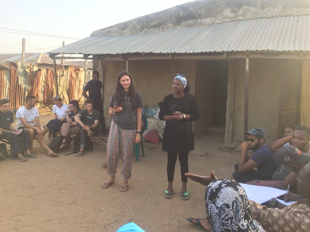 ImpactGwada's tweet photo. The Q14 Team of Volunteers also met with the Okin Yam Flour Processors MSC in Gwada. They process yam into yam flour (Amala) and sell. We educated them more on the best way to be more successful in business and how to make more profit. They were very happy with our visit. https://t.co/olBeBtHhpx