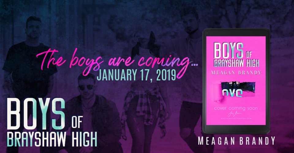 Cover reveal: Boys of Brayshaw High by Meagan Brandy 😍😍😍😍😍😍😍
kingdomofromancenovels.blogspot.com/2018/12/meagan…
@BookSmacked #bookblogger #bookblog #coverreveal #meaganbrandy #boysofbrayshawhigh #comingsoon #upcomingbook