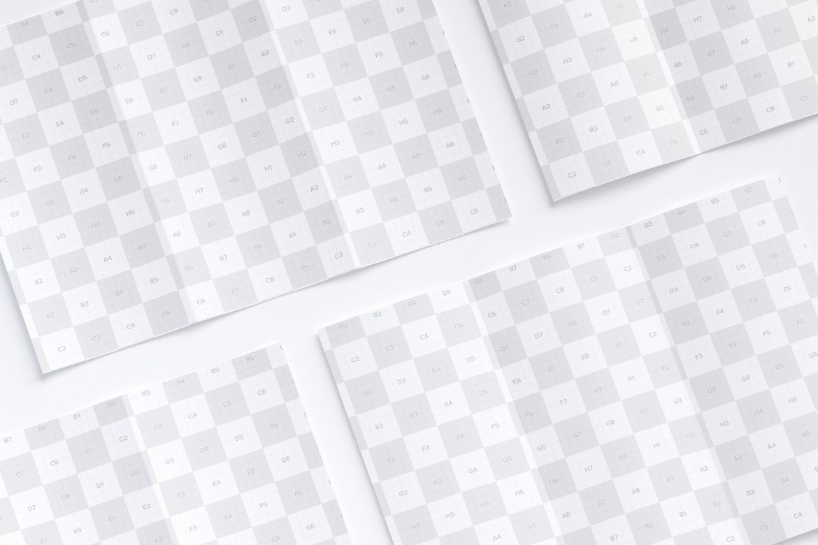 #NewMockUp A4 Trifold Brochure Mockup 📄 For FREE 
This original design is an ideal model to present a set of an A4 Trifold brochure, that allows you in a single image visualize the external and internal side of your design.
Go to goo.gl/QQGwXv for this mockup and more