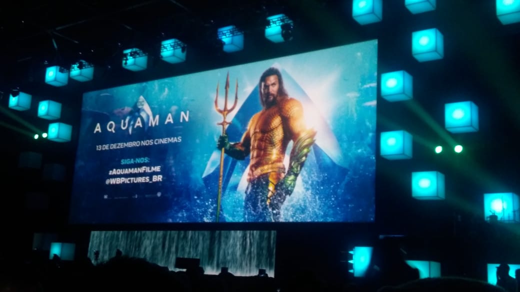 #Aquaman  FOI ÉPICO #CCXP2018