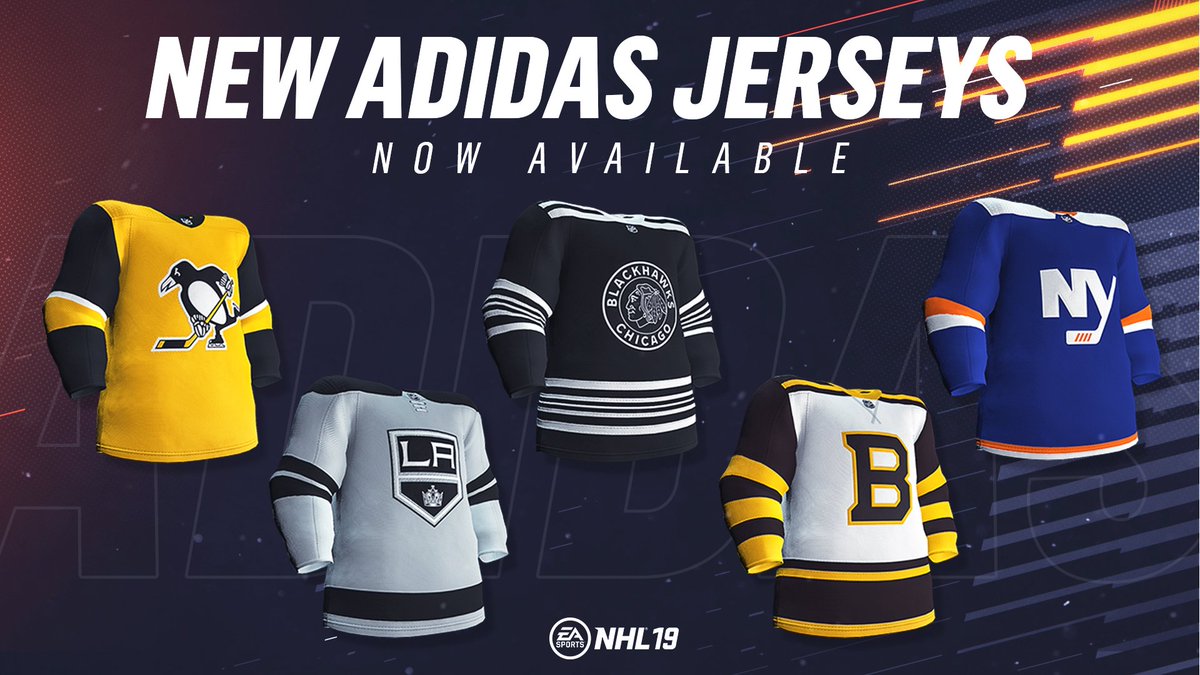 nhl 19 new jerseys