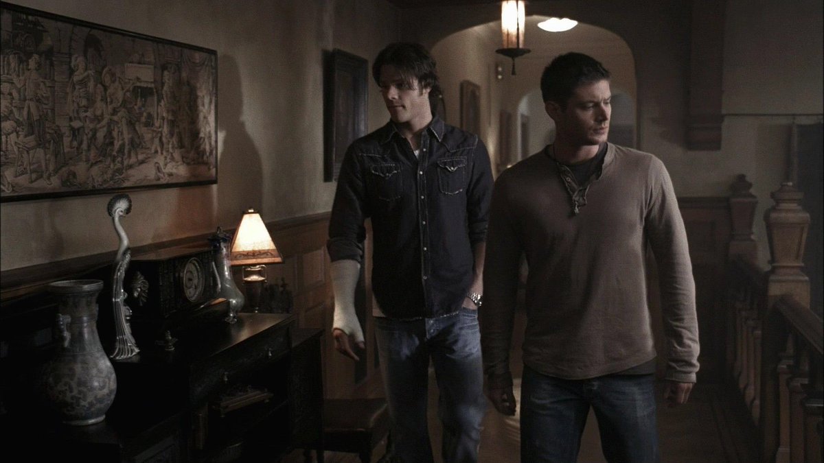 LabelItKilljoys's tweet photo. From my favourite episode of Supernatural, “Playthings.” https://t.co/fL6RVz434o