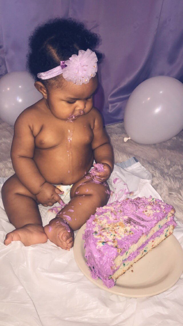 BreeNicoleWho's tweet photo. My Baby Turned 6 Months The Other Day ! 💜 https://t.co/S8ADFEfBa0