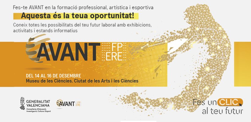 L'IES Henri Matisse participarà en AVANT FP ERE 2018 L'IES Henri Matisse participarà en AVANT FP ERE 2018