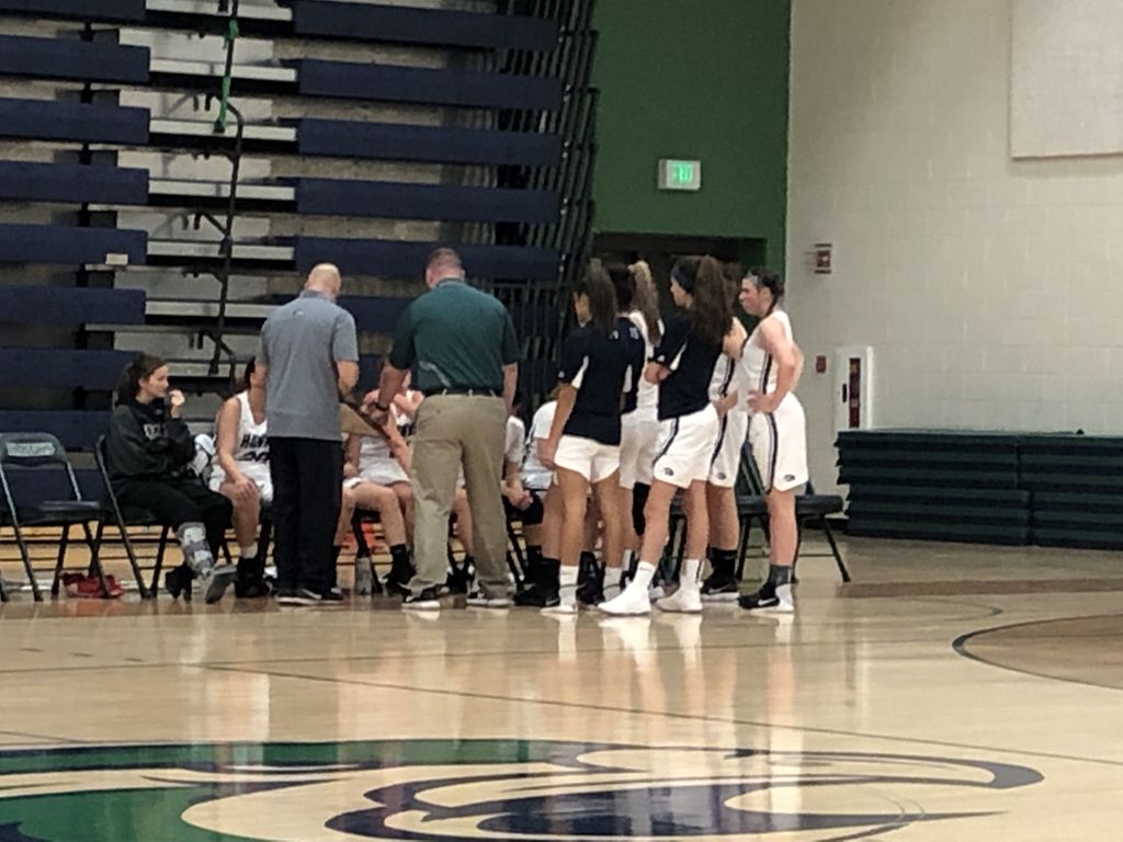 EssexNorthShore's tweet photo. Lets go Hawks! Girls basketball home opener. #bballtime. #playhard. #HawkTalk #ENSATS https://t.co/u5VdlmQjS7