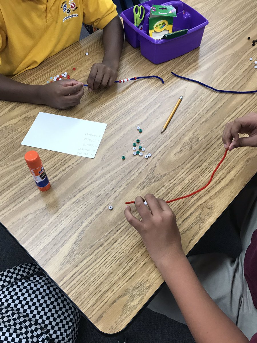 STEMbytheBay's tweet image. @WilkinsonElsrq fifth graders completing the #hourofcode using #screenfreecoding and #binarycode to spell winter words that are no more than 5 letters long. #fifthgradersarethebestgraders #CSforAll #CSWeek #codersstartnow