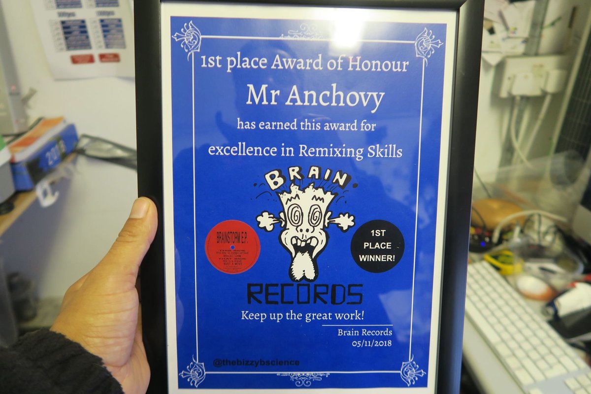 Big Up To Mr Anchovey , for winning the remix comp
#junglist #JunglistBaby #junglists #JunglistRecords #junglistfamily #junglistmassive #junglist4life #junglistunityradio #junglistunite #dnb #drumnbass #drumandbass #dj #drumnbassfamily #drum #dougsmugs #Work #downtown