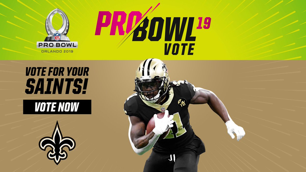 Saints's tweet photo. Retweet to #ProBowlVote! 

@A_kamara6 

#GoSaints https://t.co/3iWCDB3FeN