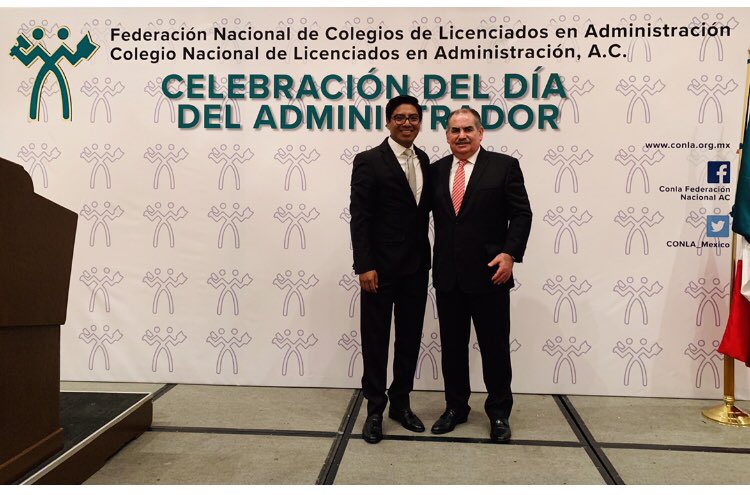 Gerardovel's tweet image. En el marco del día del administrador se realizó la reunión nacional de Presidentes Estatales del @CONLA_Mexico En la que fuí nombrado Vicepresidente Nacional de Emprendedores por el Presidente Nacional @JosVelasco14, me es grato poder representar a mis colegas en esta encomienda