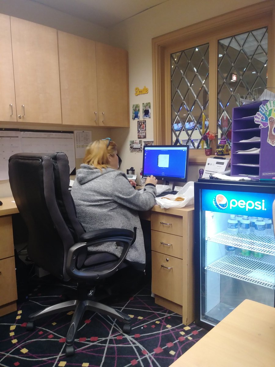 NowICantJimOut's tweet image. Went to visit and spend time with my mom at her work and this is what I see....

She is looking up @BTS_twt  on her computer.... 💜 Then she is playing their music! 

#ILoveHer
#BTSArmyMom
#BTS 
#BTSxGrammys