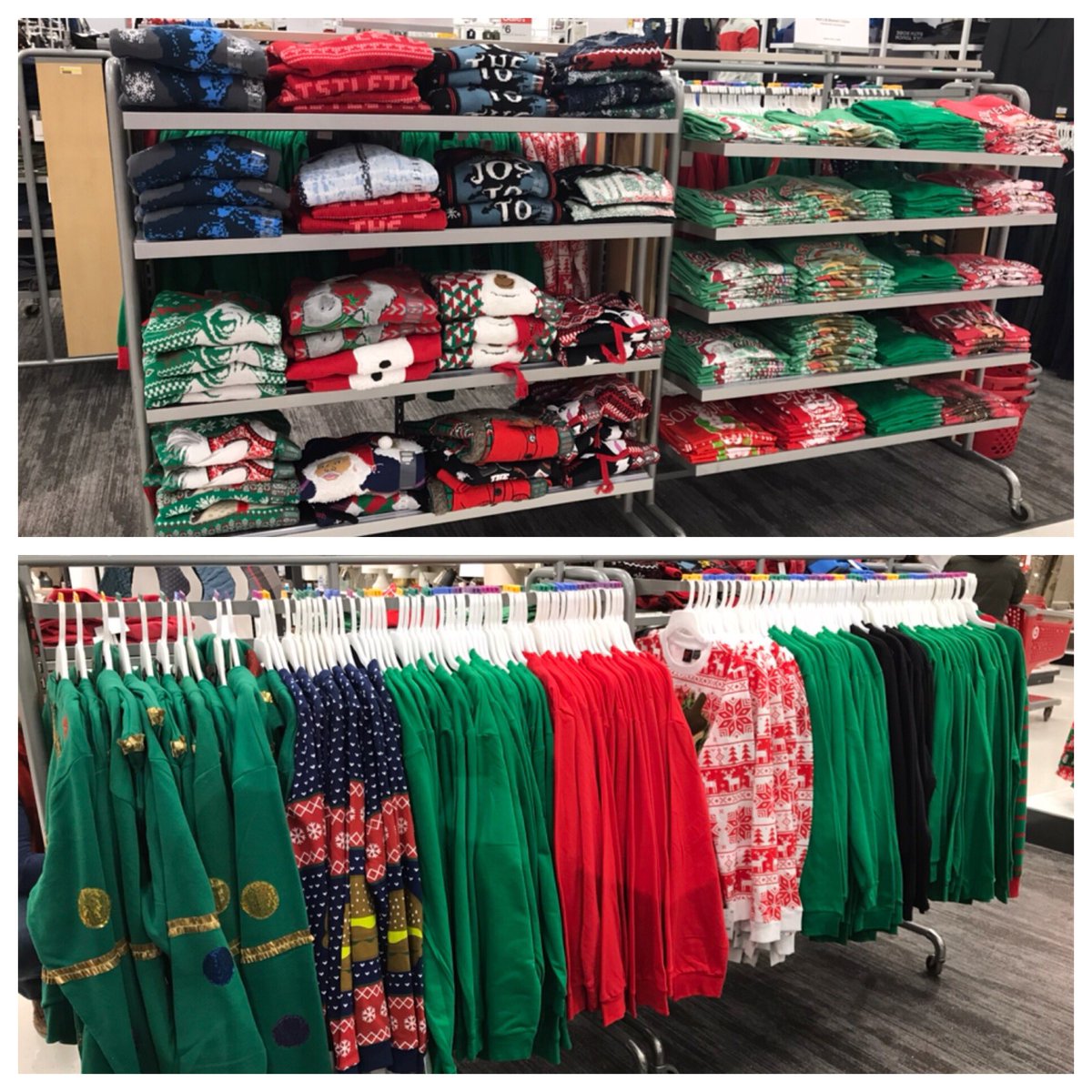 sfritz16's tweet photo. Deck the racetrack with Christmas Apparel....Fa La La La La!!! PJ’s and sweaters galore! #HolidayDomination #HolidayPartyReady #Brickyardigans   @tonypena @justinadamburns @Knerg13 https://t.co/yl4K7IXsDD