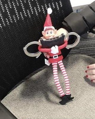 Elf on the shelf have arrested 4 other elfs today in Manchester 🤣😅😜