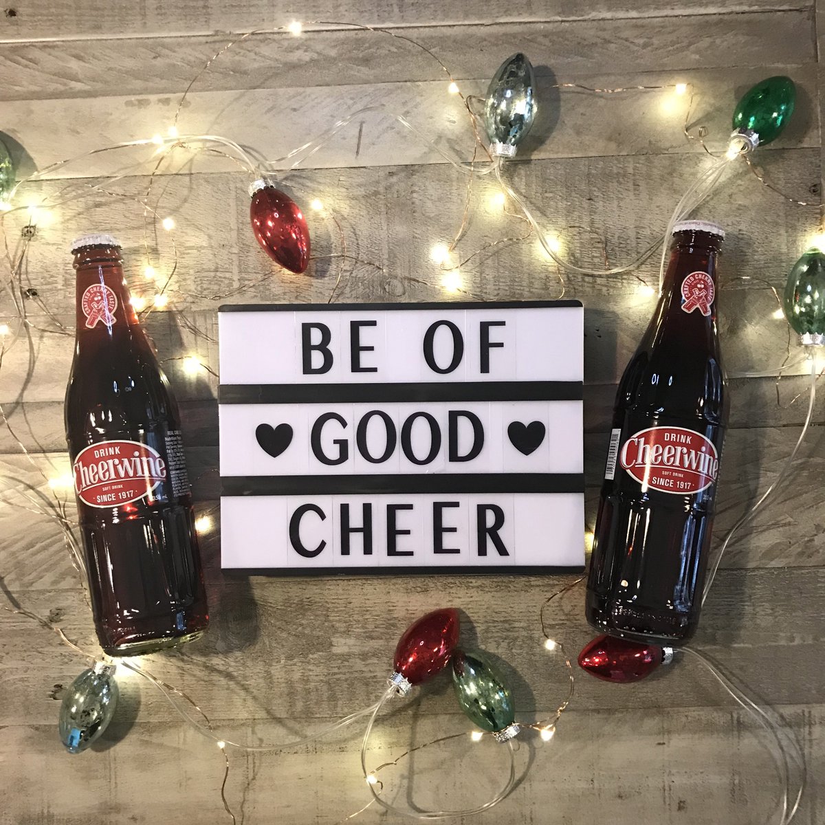 DrinkCheerwine's tweet photo. Holiday Cheer! https://t.co/0V0c4L1yY9
