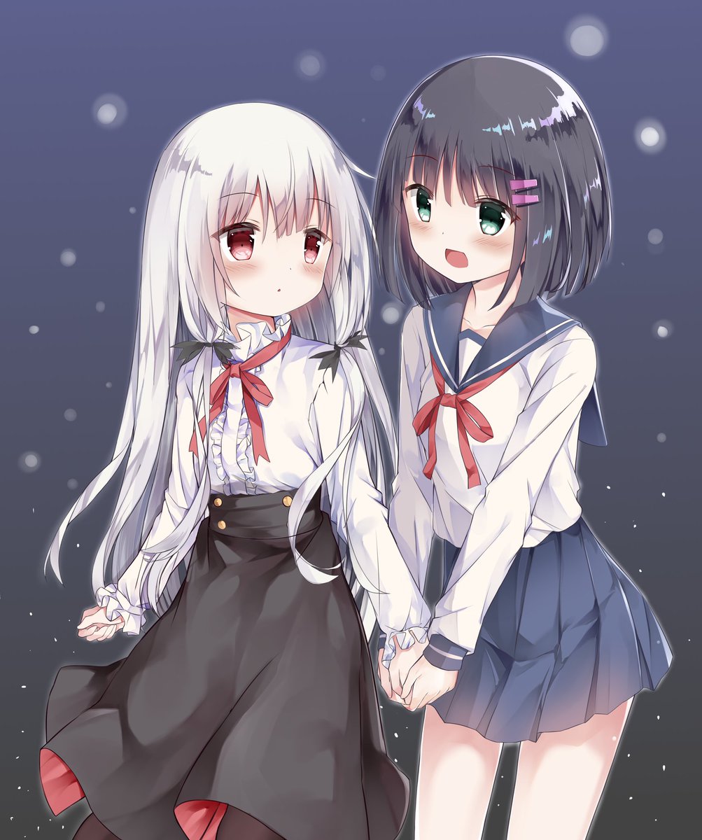 三月兎 Auf Twitter となりの吸血鬼さん Fuyuki Pixiv イラスト 女の子 となりの吸血鬼さん セーラー服 黒タイツ 天野灯 ソフィー トワイライト T Co 0nlstlfnyj