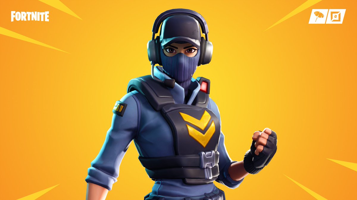 Fortnite (@FortniteGame) on Twitter photo 2018-12-08 00:00:07 Lawful good or chaotic neutral? The new Waypoint Outfit and Aerosol Assassin Gear are available now! Lawful good or chaotic neutral? The new Waypoint Outfit and Aerosol Assassin Gear are available now!