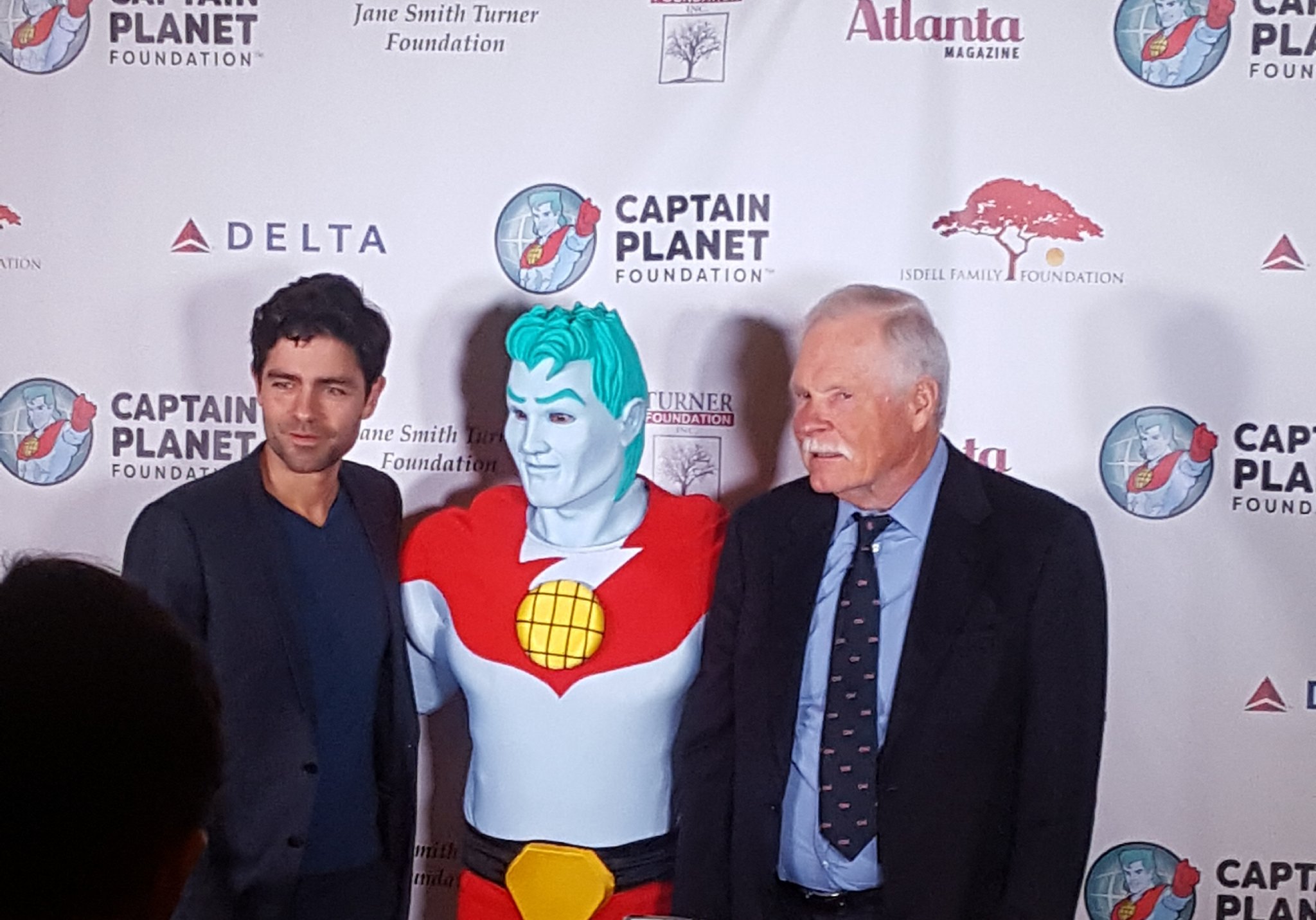 The guest of honor is HERE! Happy 80th birthday Ted Turner   