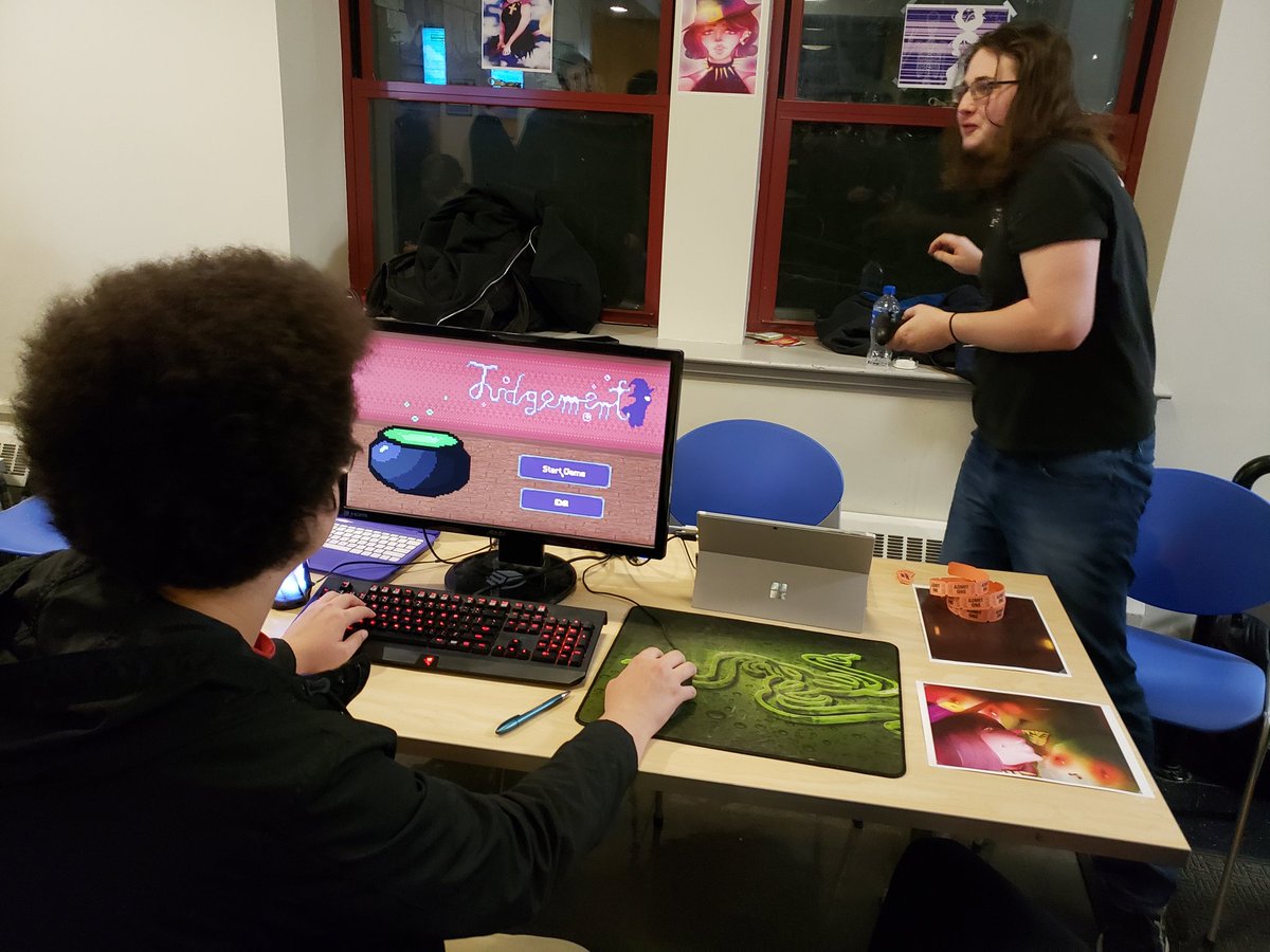 MassDigiStudios's tweet photo. Currently at the #Snowcade event hosted by @BeckerIGDA! Lots of cool #indiegames here!
@mass_digi #gamedev #indiedev #gaming #indiegame #indiegamedev https://t.co/KN5vflBMeW