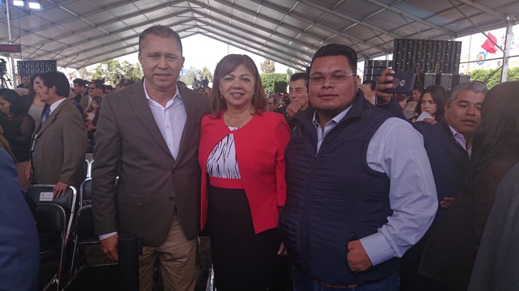 DipMartha's tweet photo. Presentes en la #TomaDeProtesta del nuevo Cabildo del H. Ayuntamiento del municipio de #Nezahualcóyotl @JuanHugoNeza https://t.co/KY08v4Ih9i