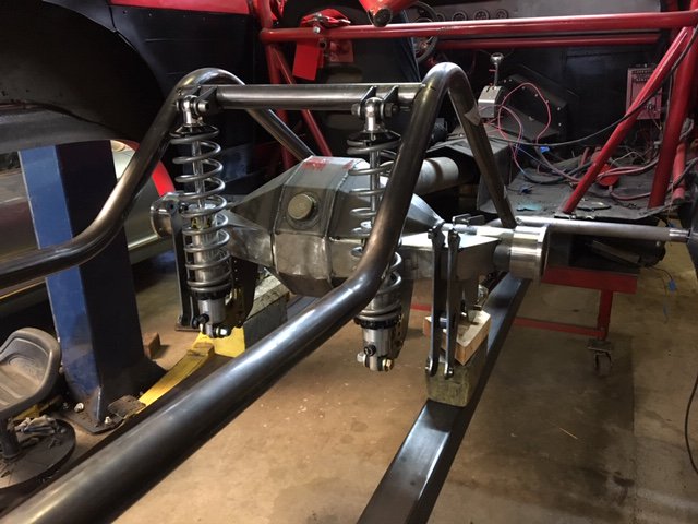 SpeedSceneLive's tweet image. Currie Enterprises has a new line of Drag Race dedicated products including a Chromoly housing like this one going in the Nova. Thanks to Matt Brady and his fabrication skills.