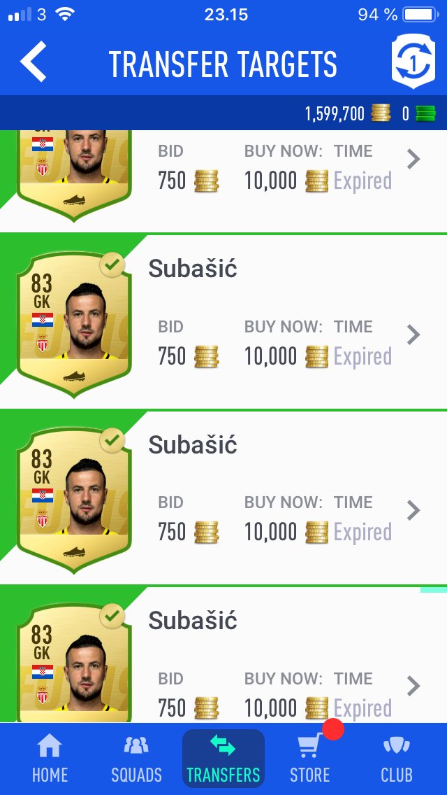 Stock up for futmas if your gonna mass invest in golds/Informs