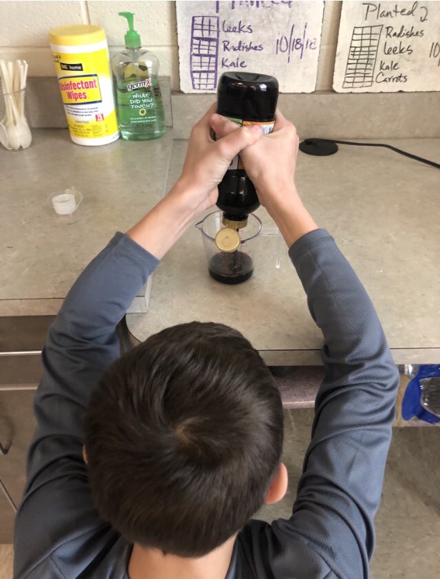 WestmooreK8's tweet photo. Mrs. Patterson’s AIG class tested two recipes for sweet potato butter, brown sugar vs. molasses, for the next all school taste test! The students overwhelmingly voted for brown sugar AND decided the butter would taste best on biscuits. #FoodCorp https://t.co/Ui6aRlm6MJ