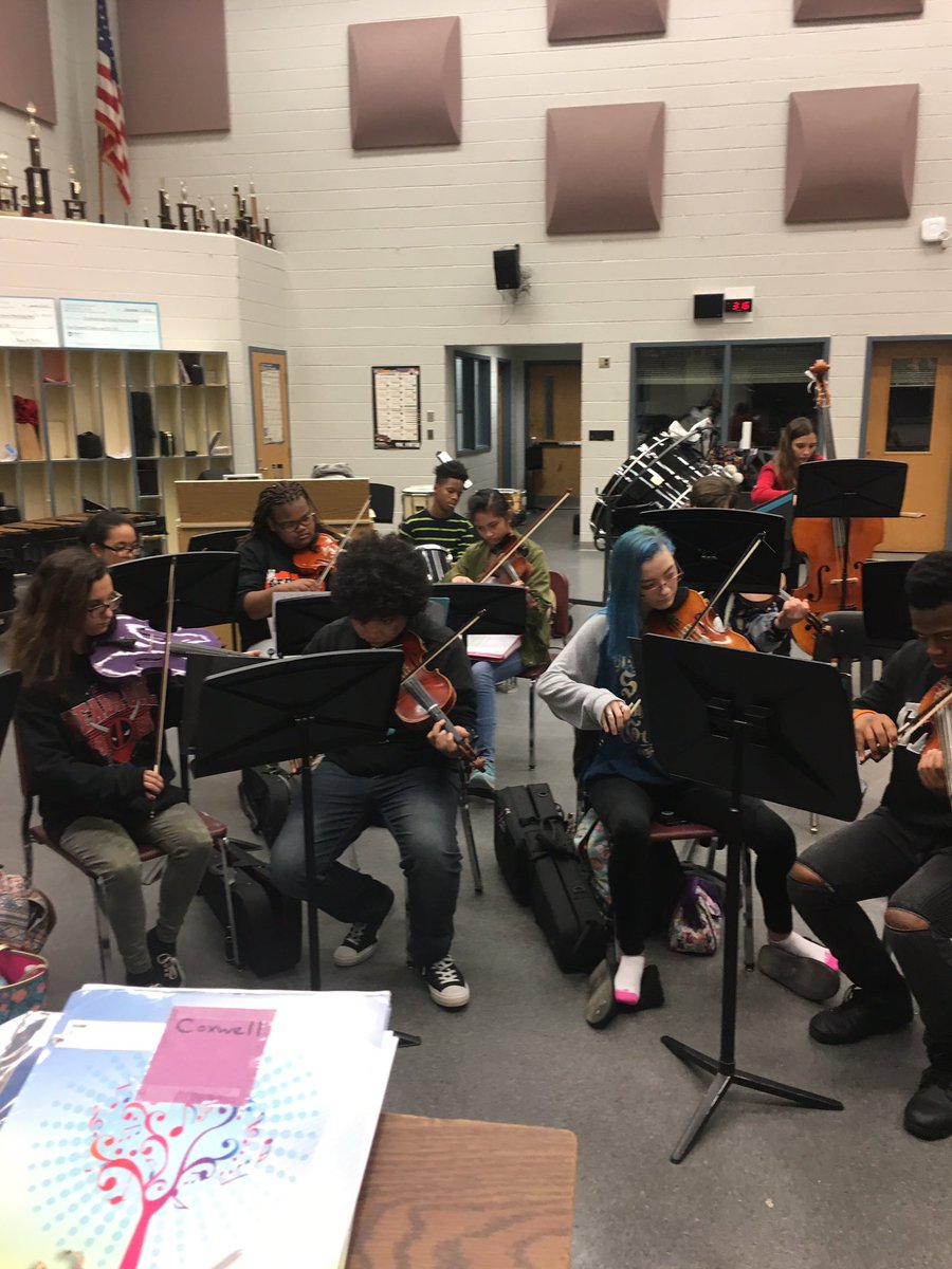 CHS_Orch's tweet photo. Gearing up for the Winter Concert!  We hope to see you Dec 13 at Centenary UMC https://t.co/C5RiLmgu39