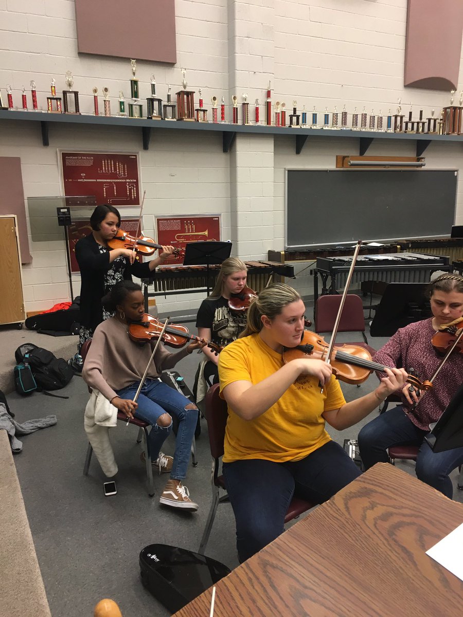 CHS_Orch's tweet photo. Gearing up for the Winter Concert!  We hope to see you Dec 13 at Centenary UMC https://t.co/C5RiLmgu39