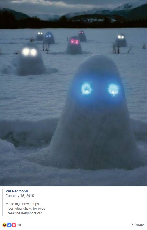 JackClamp's tweet image. Another use for #glowsticks !  #winter #snow #PluckLight #JackClamp