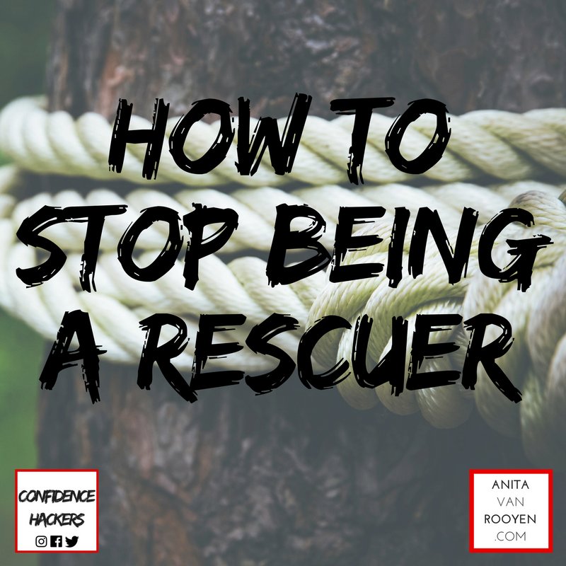 studentconfd's tweet image. How to Stop Being a Rescuer - Are you the &apos;fixer&apos; in the relationship - the one that solves everyones problems or constantly rescues others from themselves. #confidencehacker #rescuer #fixer #relationshipfixer #beyourownhero #anitavanrooyen #theconfidencehacker #confidencecoach