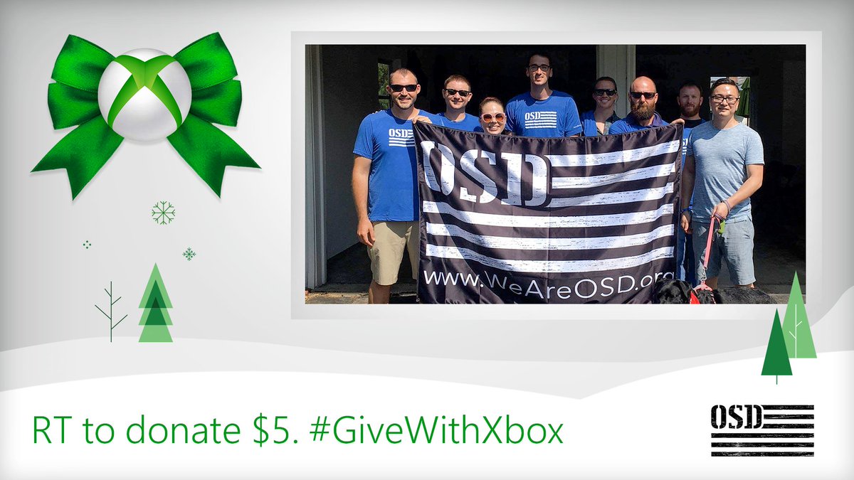 There’s still time to complete our mission! RT to donate $5 in Xbox products! Support @OpSupplyDrop as they spread gaming cheer 🤗
Learn more: https://xbx.lv/2BXiQSJ #GiveWithXbox 💚