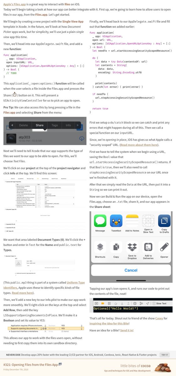 #321: Opening Files from the Files App 📂

Web version: littlebitesofcocoa.com/321