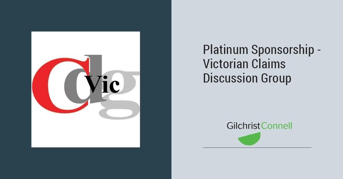 GilchristConnel's tweet image. @GilchristConnel is proud to be a 2019 supporter of the #VCDG - a professional educational and networking organisation that provides free seminars and panel discussions across all stages of the #insurance claims process.  #ListenEngageSolve