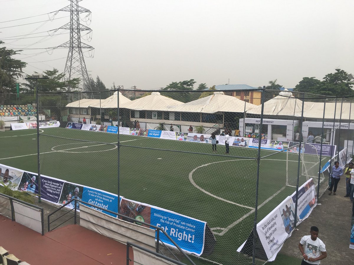runciecwc's tweet photo. Good Morning Lagos!
We are hosting a #Football & #ProstateCancer event today at Astro Turf, Ikoyi, Lagos!
Black men are more likely to get prostate cancer than other men!
If you leave Ikoyi, Lekki & Island, Join Us!
#chokecancer
#moretimeforlife https://t.co/EBXMWf1dLU