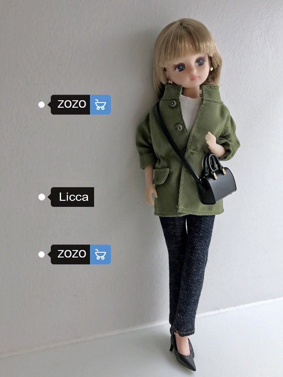 bonjour_licca's tweet image. きゃっ♡ リカにぴったり！！
ツイッターを見てくれたZOZOのみなさん、素敵なサプライズをメルシー☆ #ZOZOスーツ #ZOZOSUIT

リカのコーディネートどうですか？うふふ♪ ＠yousuck2020