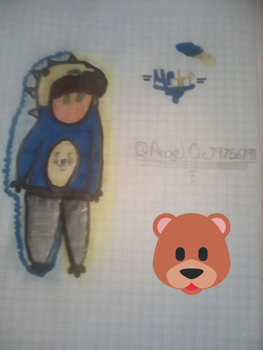 AngelOc79756791's tweet photo. Esta es le fusión de @BebeMiloYT  y @BebeAdriYT
Llamada #Midri quisiera saber si les gusta el diseño y en esta ocasión ise una nueva forma de dibujar🎨
Solo que se me olvidó dibujarlo  Navideño🎄🎁🎉 pero igual espero que les guste😉 https://t.co/eRjYgB4iMs