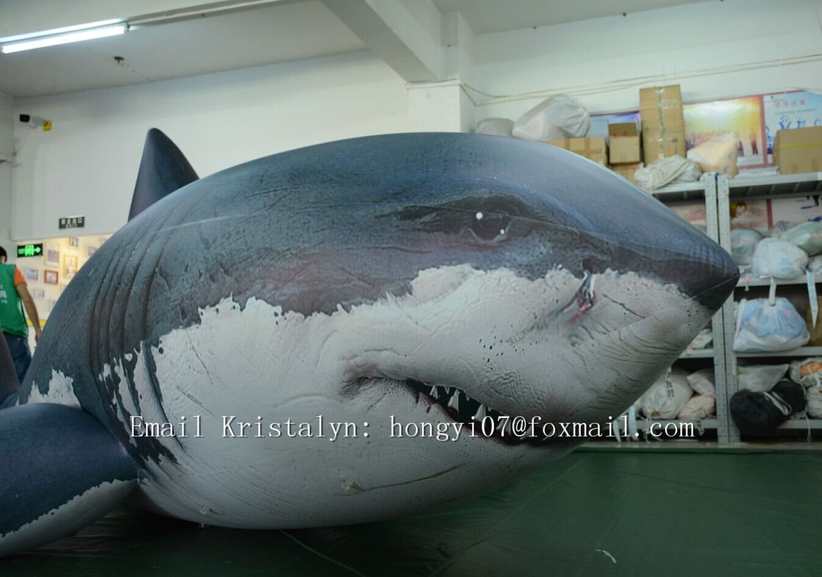 Kristalyn_Wu's tweet photo. #Hongyi giant #inflatableshark #AmusementParkProduct
Product link: https://t.co/DVbvbwJRqC
#inflatableanimal #inflatablepooltoy #realisticdoll #XXXLinflatable https://t.co/NqUO5UGnXJ