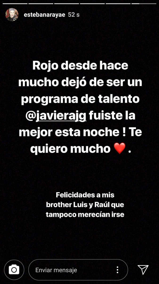 DiegoPalmaZamor's tweet photo. Me encantó esta hueá, grande Esteban Araya que dice la verdad, Felipe tenia que irse hoy #EstelarDeEliminación https://t.co/BdpTNSps8b
