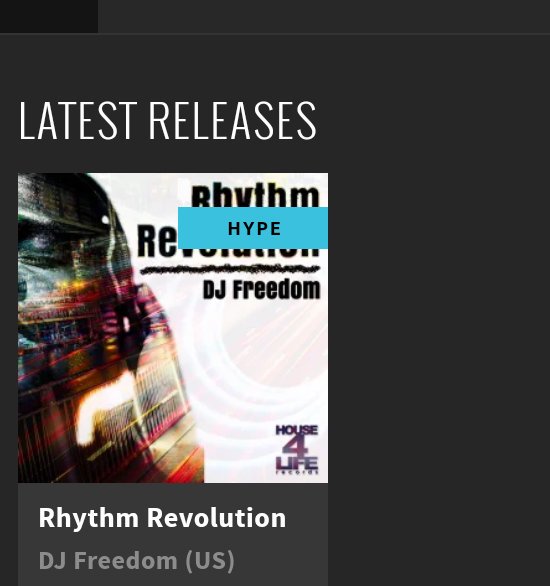 djfreedomphilly's tweet photo. My track was released on @traxsource today and made the  @beatport Hype List!!! AWESOME!!
https://t.co/cua9VwYcsu https://t.co/vRcqoOQimB