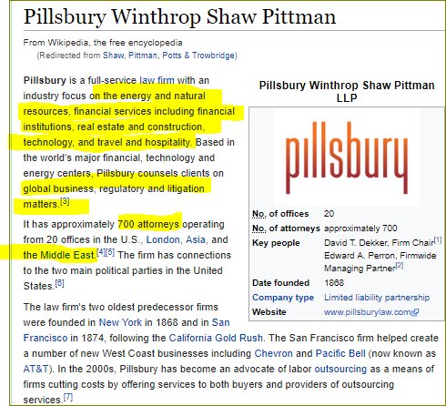 squashed the investigation. Chile wanted Bush to go answer ?s, so AG Barr put Wilkey on it, who "intimidated the dems". Then Wilkey got him in at Shaw, Pittman, Potts & Trowbridge, where Barr rep'ed B.F. Saul II, a real estate magnate and chair if Financial General Bankshares6