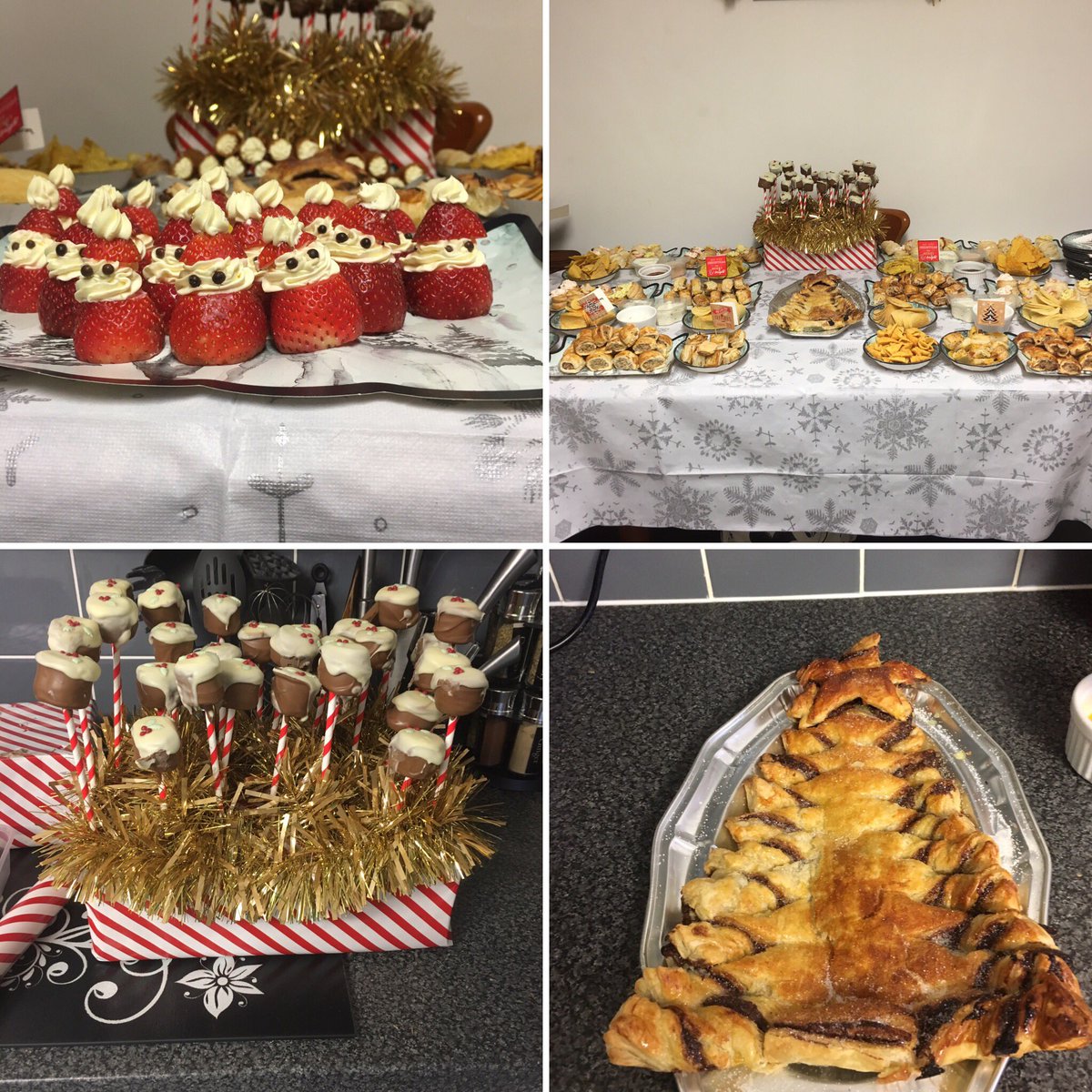 emilyagallagher's tweet photo. Christmas bakes #Christmasparty #friends #lovecooking #allhomemade https://t.co/E7WGKYT4Wo