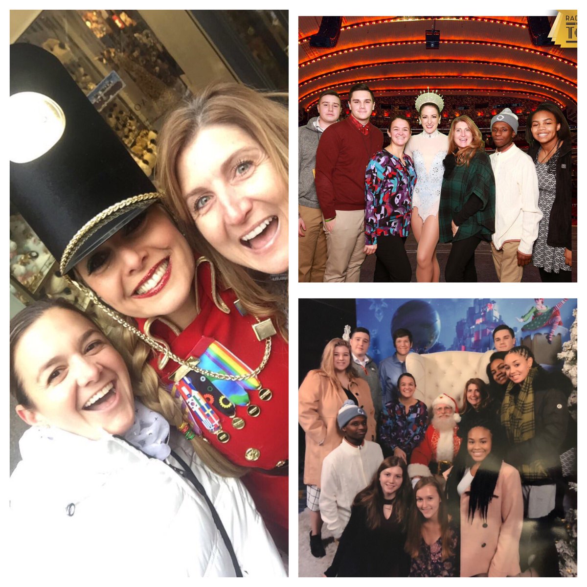 MsVMarketing's tweet photo. Day 2 continued:
-FAO Swartz toy soldier selfie
-Radio City Stage Door Tour
-Rockettes Christmas Spectacular
-family photo with Santa
#DECANYC https://t.co/fufBczEDja