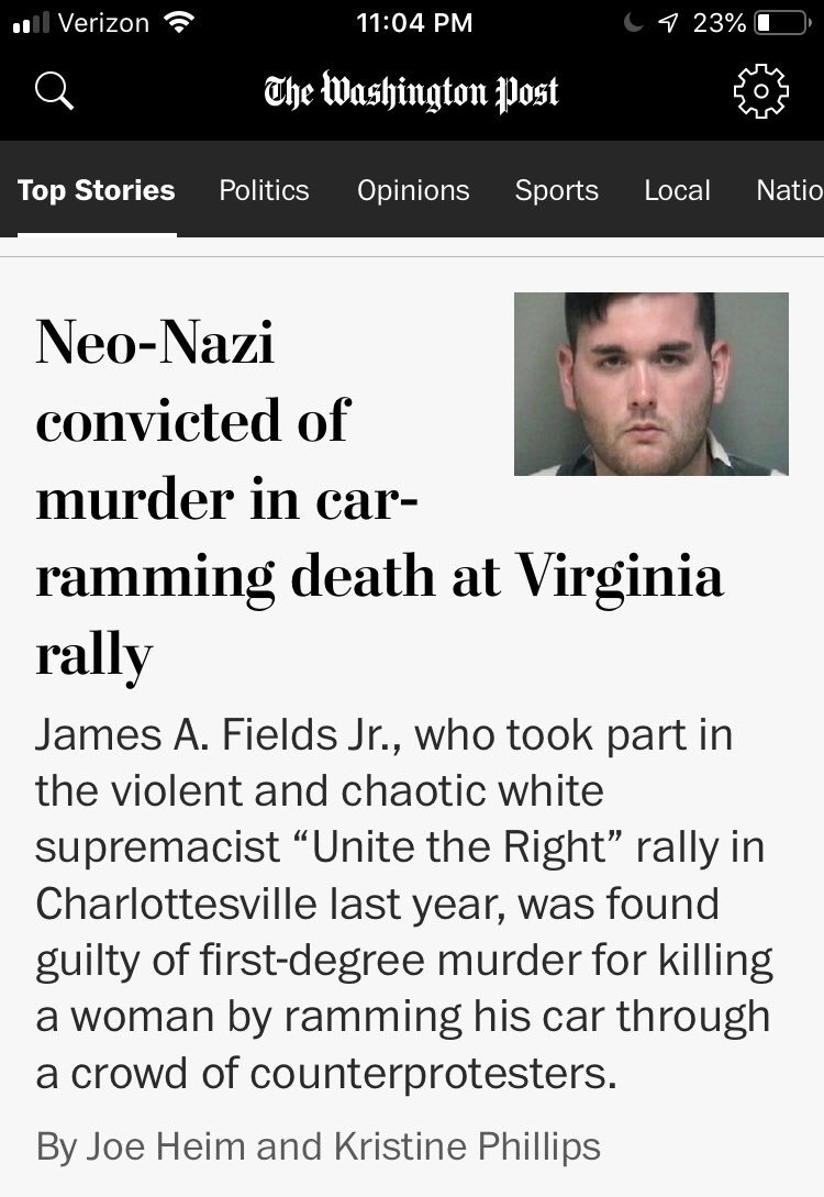 darchivist's tweet photo. .@nytimes Please see @washingtonpost for an example of an accurate and useful headline. Yours is neither. @sarahkendzior https://t.co/3UmIWPYbu7