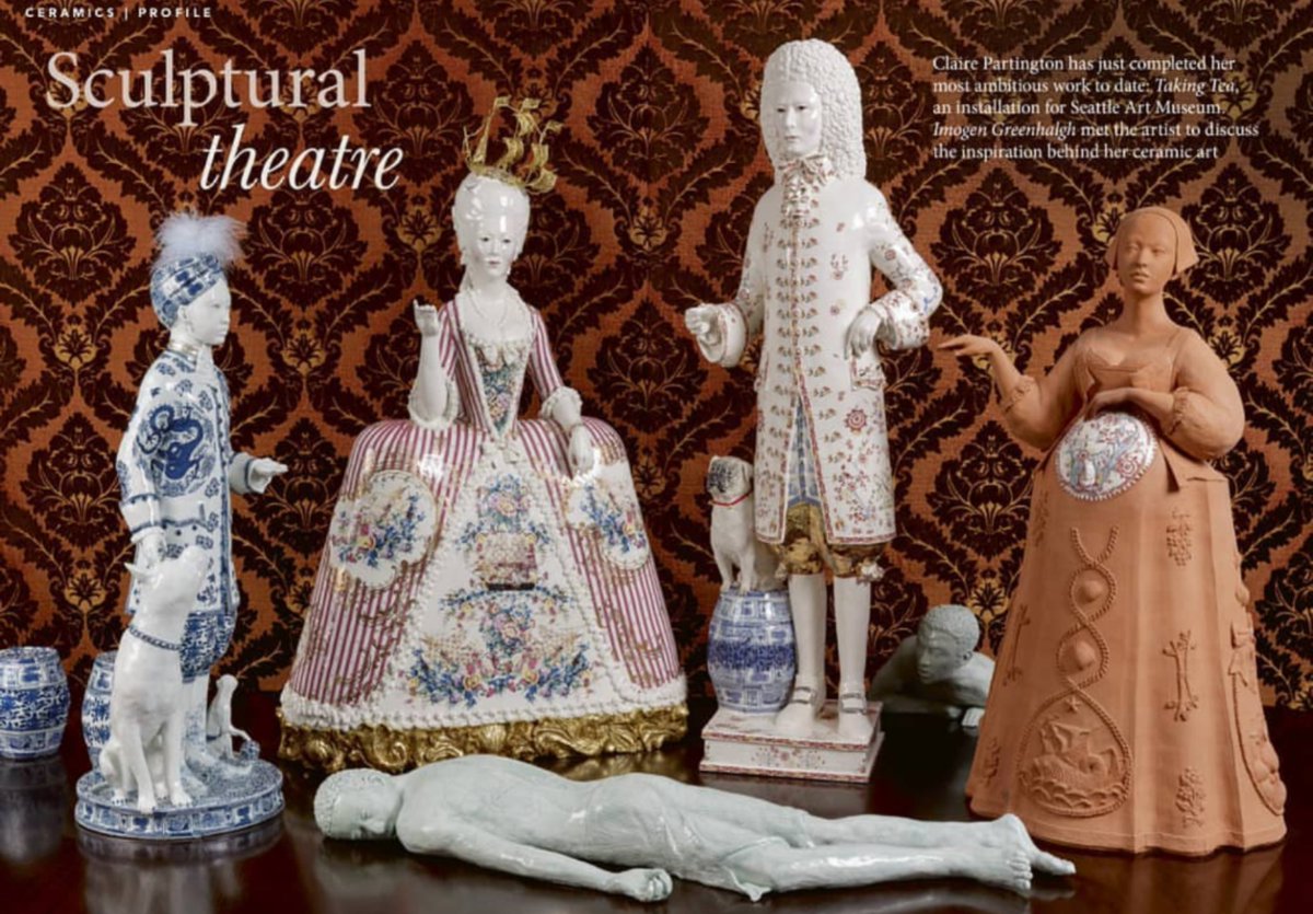 WinstonWachter's tweet image. #welldone @claire_partington and @seattleartmuseum don't miss #takingtea in the #seattleartmuseum #porcelainroom and featured in @ceramicreview magazine #winstonwachterseattle #comingnextjune